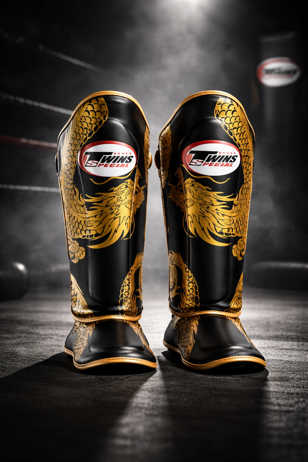 Twins Special Dragon Shin Guards