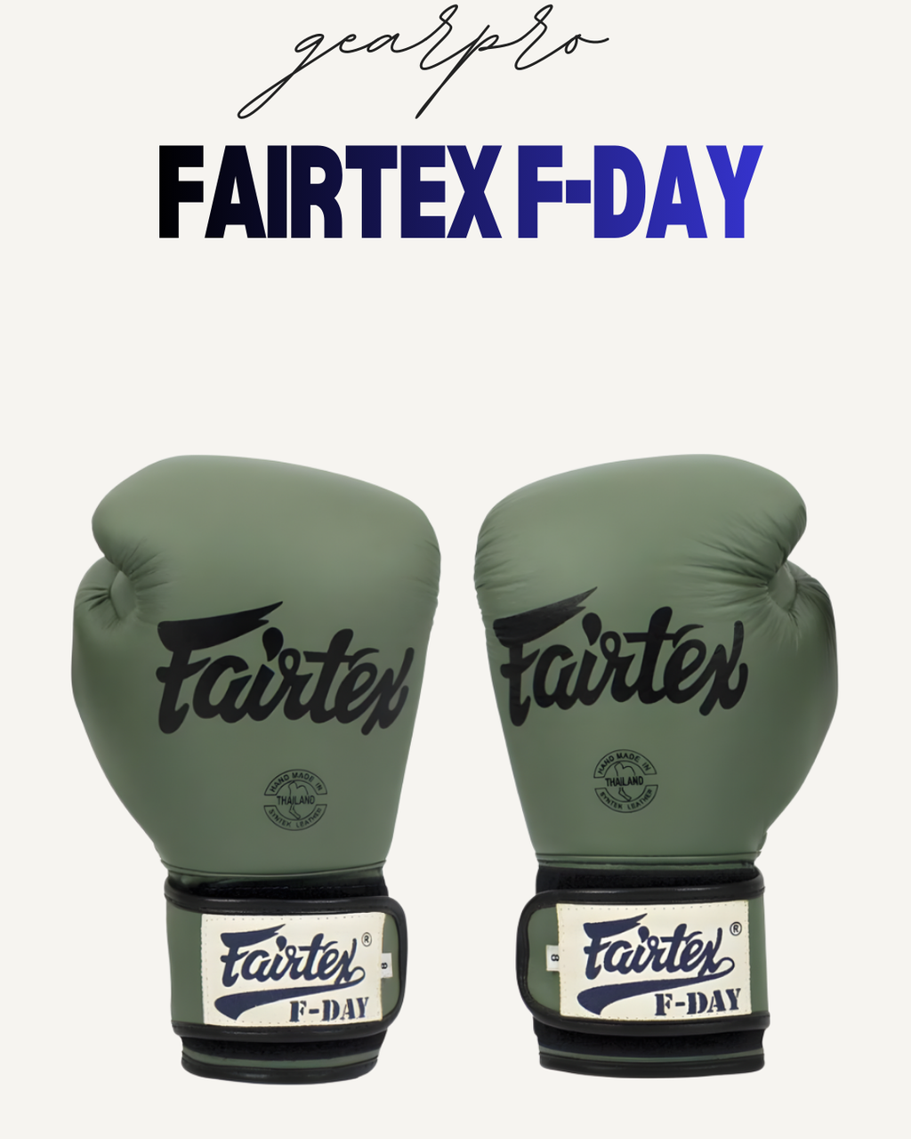 FAIRTEX- F DAY" Limited Edition Gloves