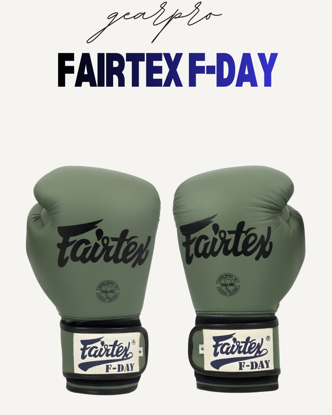 FAIRTEX- F DAY" Limited Edition Gloves