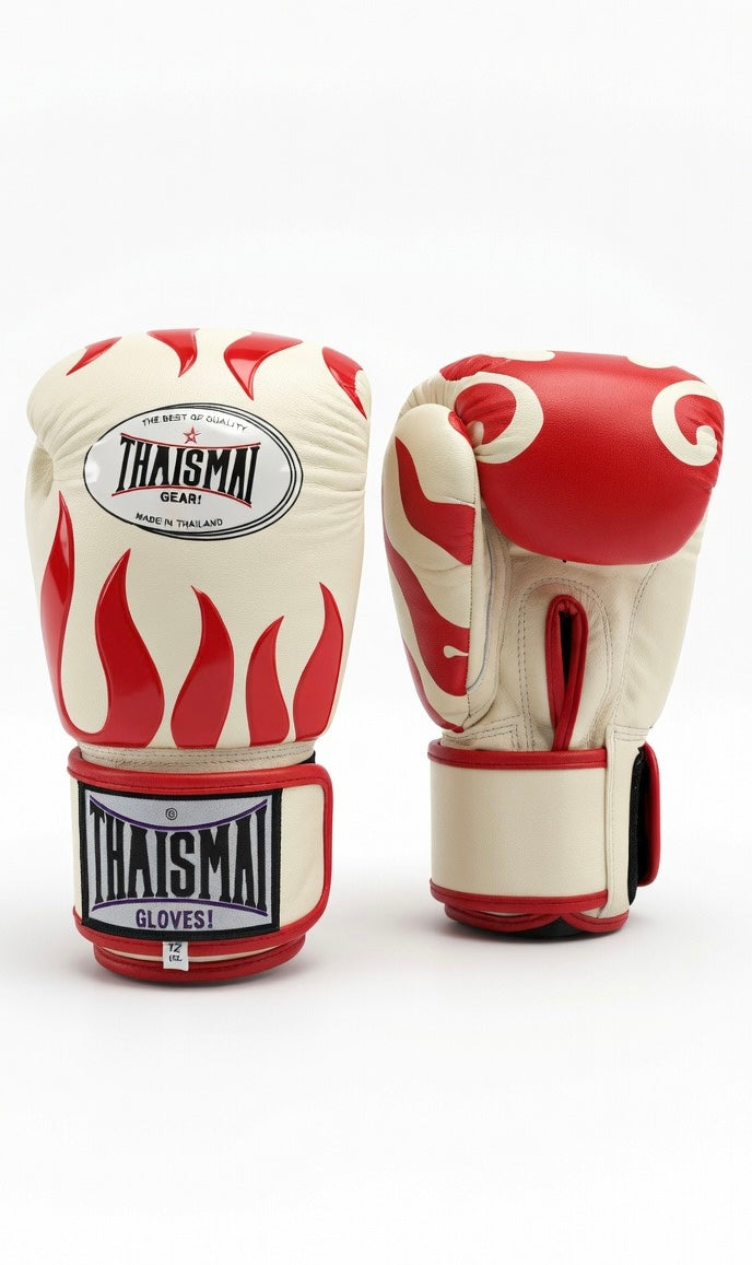 THAISMAI Muay Thai Boxing Gloves Flame