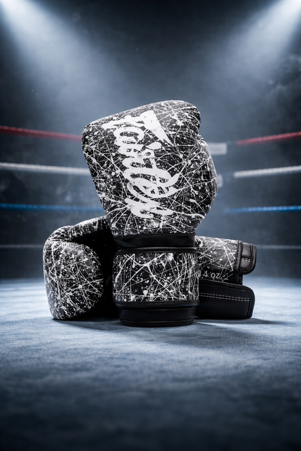 Fairtex BGV14 Black/White Art Collections Boxing Gloves