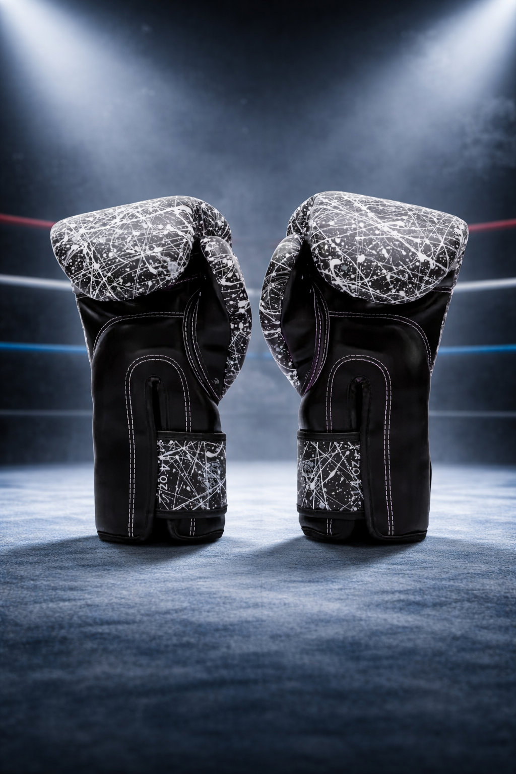 Fairtex BGV14 Black/White Art Collections Boxing Gloves