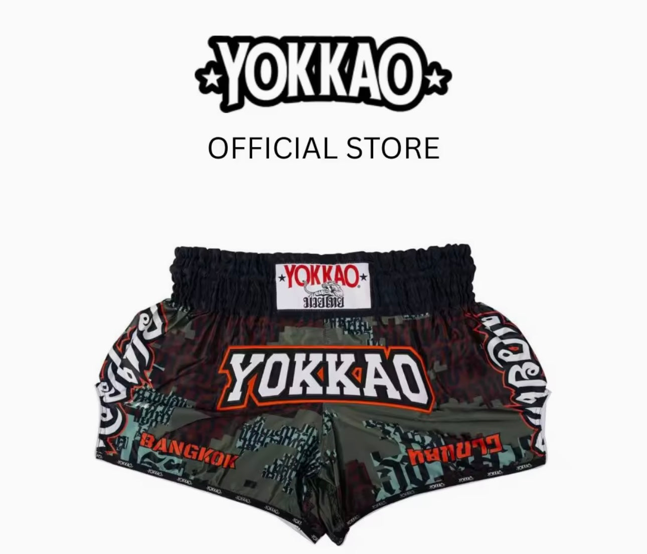 YOKKAO Thai Camo Muay Thai Shorts