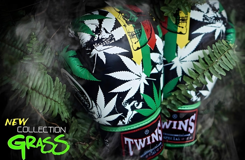 Twins FBGVL3-54 Grass Collection Boxing Gloves
