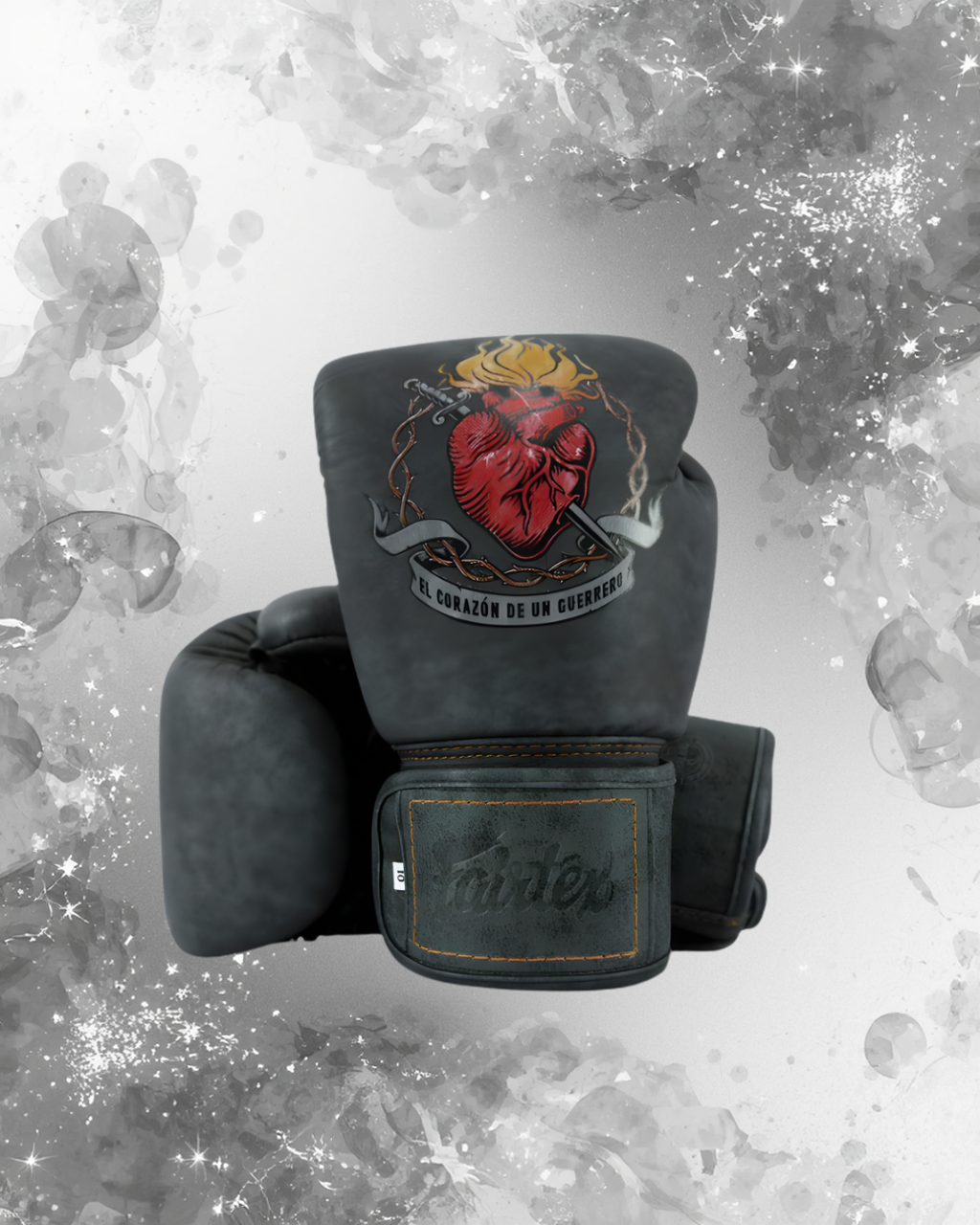Fairtex X Tom Atencio Boxing Gloves "The Heart Of Warrior