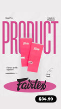FAIRTEX PINK ANKLE SUPPORT