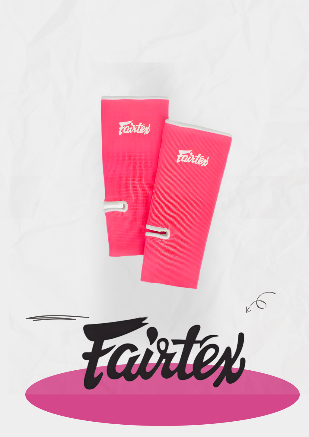 FAIRTEX PINK ANKLE SUPPORT