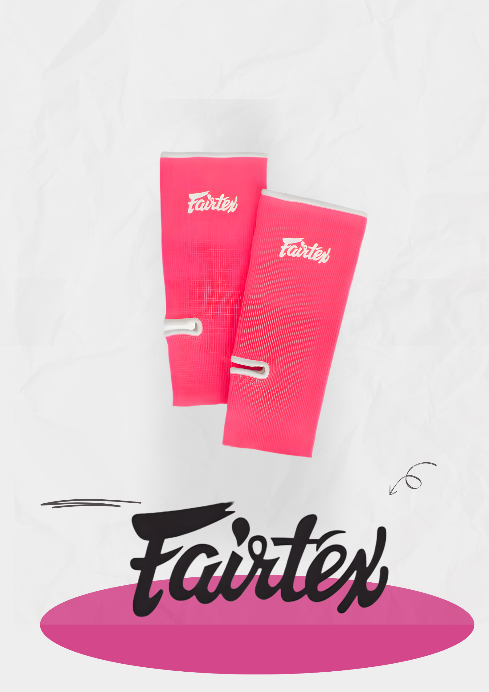 FAIRTEX PINK ANKLE SUPPORT