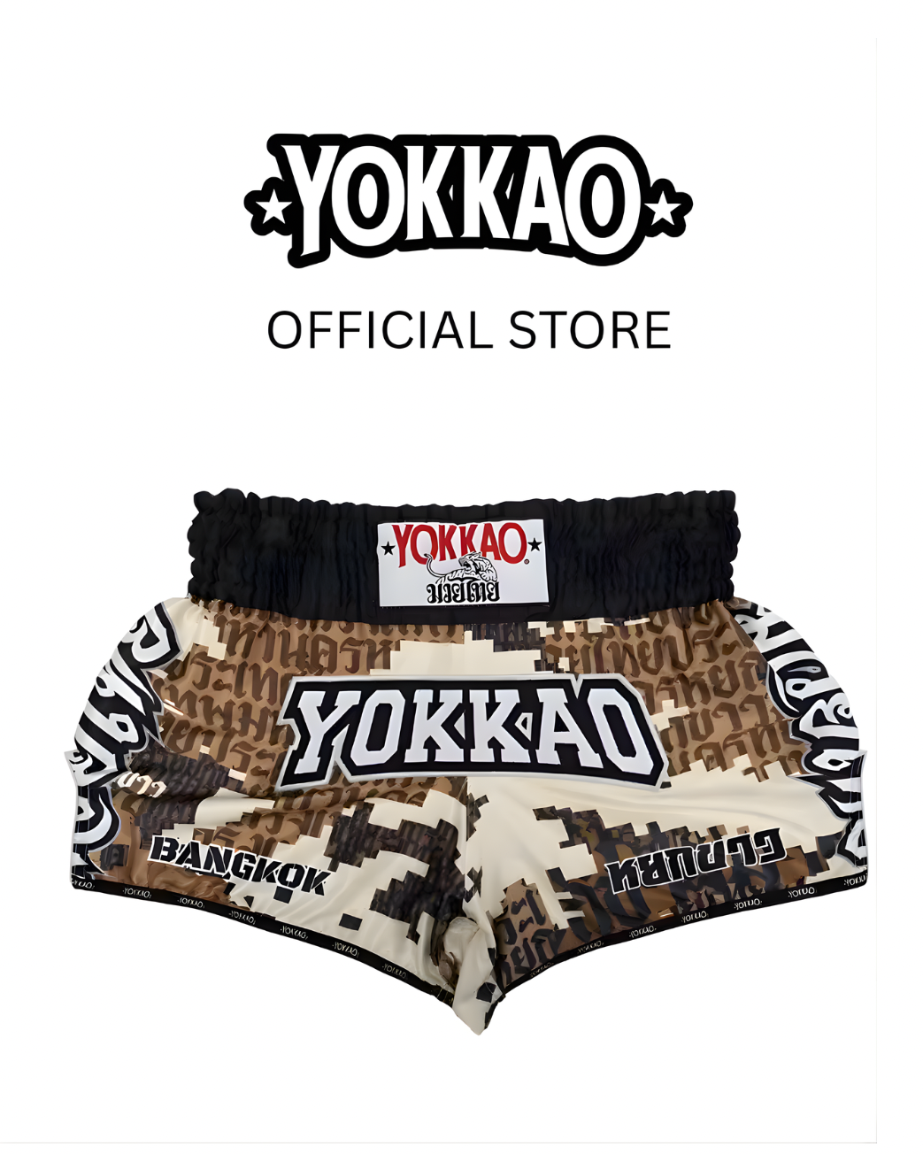 YOKKAO Thai Camo Muay Thai Shorts