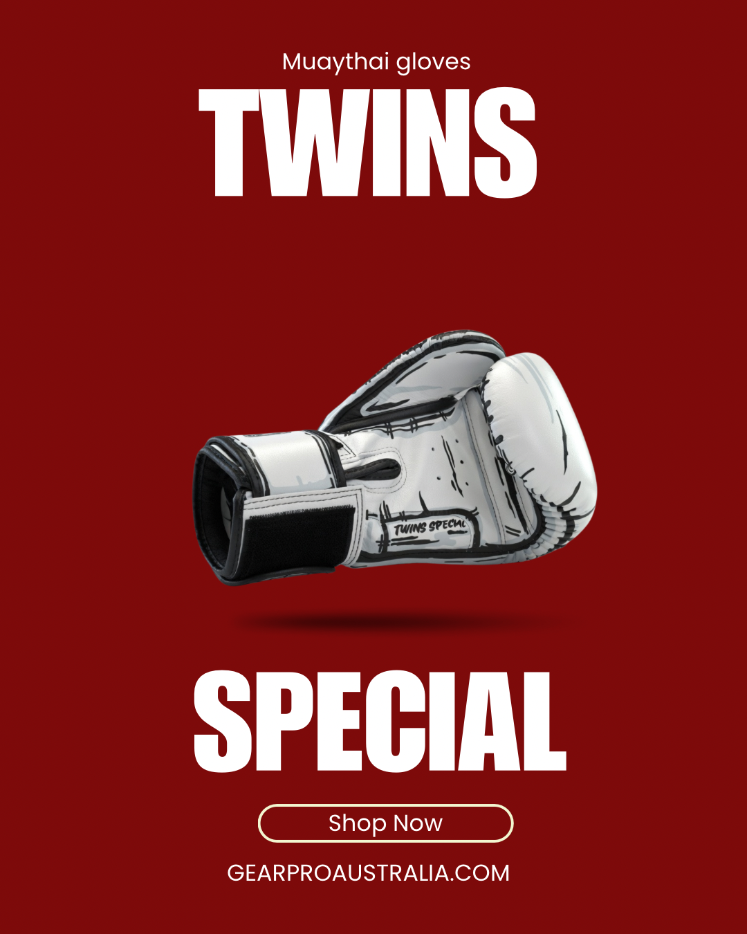 TWINS COMIC BOXING GLOVES