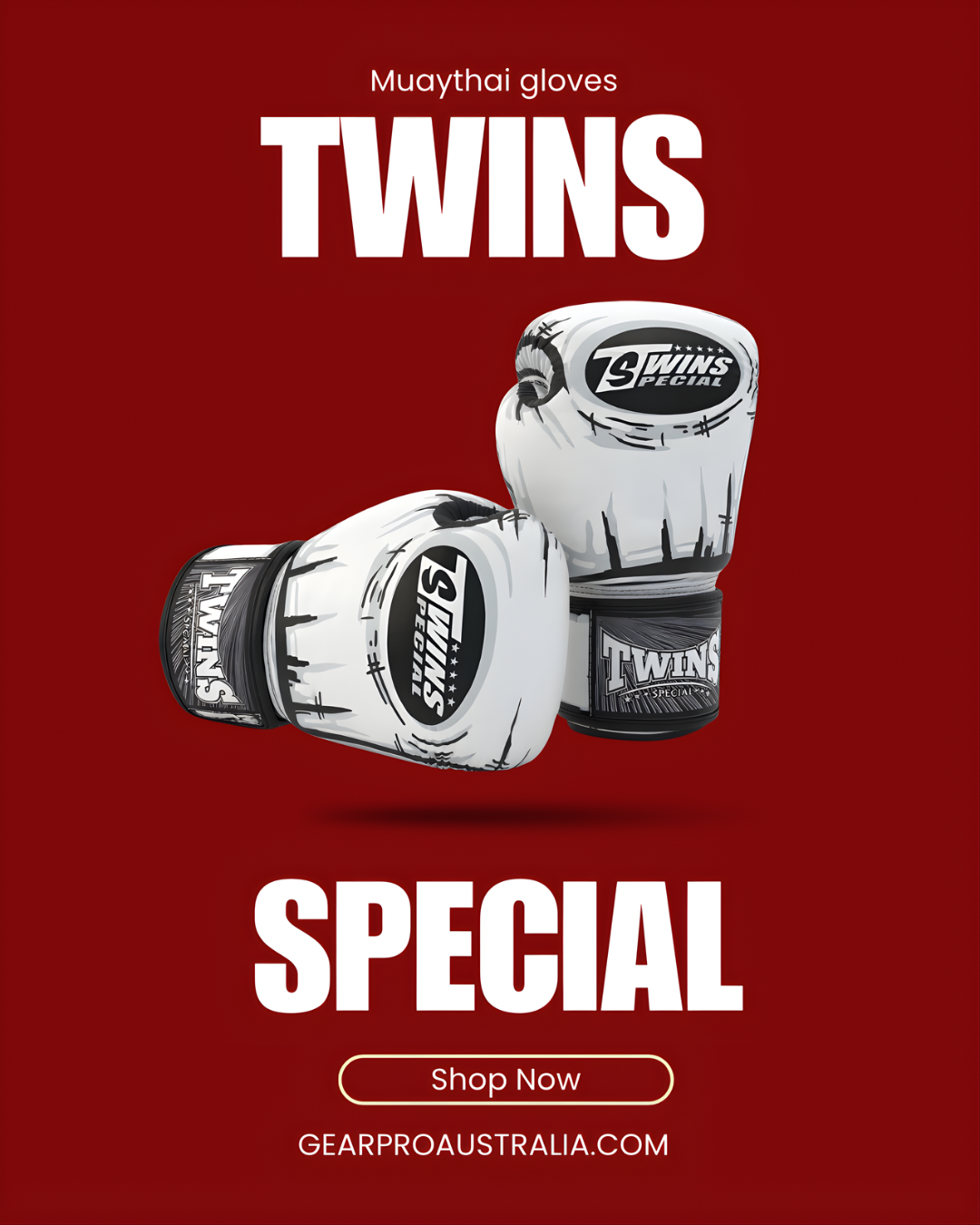 TWINS COMIC BOXING GLOVES