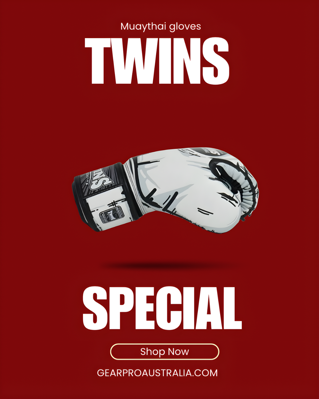 TWINS COMIC BOXING GLOVES